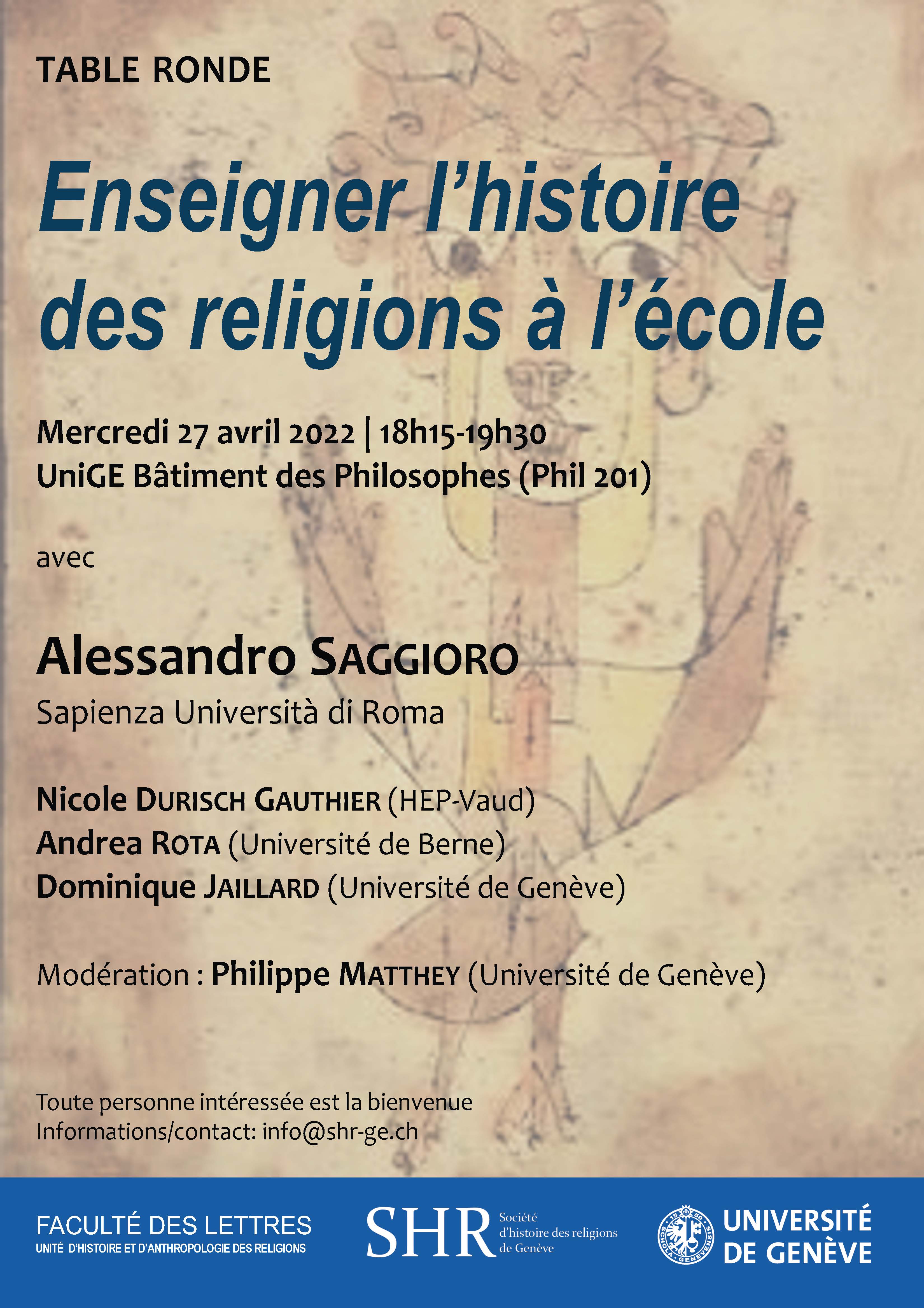 Enseigner l'histoire des religions